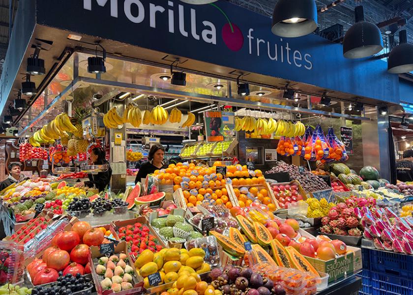 Barcelona’s La Boqueria Market is one of a kind. Here “specialty” produce is everyday fare and purveyors like Morilla Fruites peddle in vibrantly hued produce perfection.