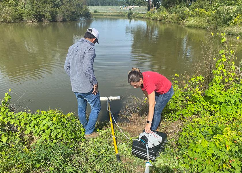 Research by the Centers for Disease Control and Prevention’s Mia Mattioli, Ph.D., and others found Cyclospora in agricultural waters across the U.S.