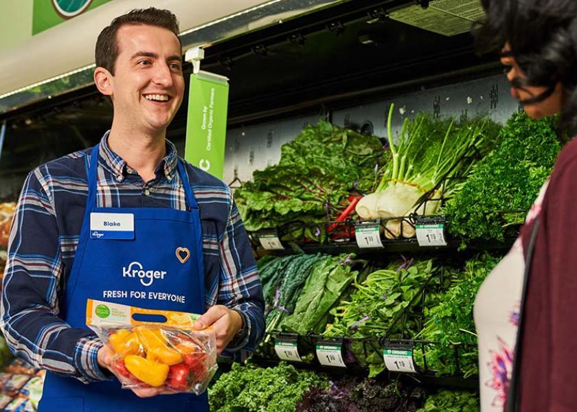 The Cincinnati-based grocer reported total company sales of $45.2 billion in the first quarter 2023, compared to $44.6 billion for the same period last year.
