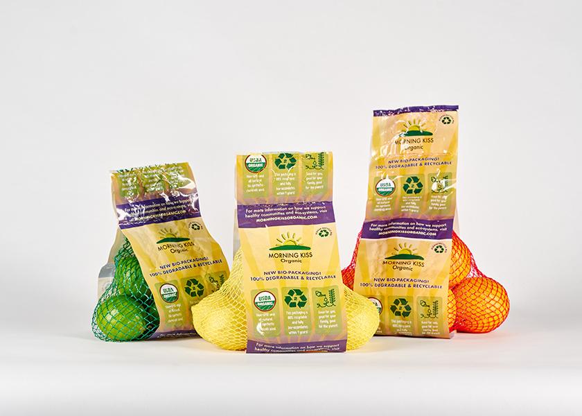 Northeast-based brand Morning Kiss Organics is looking forward to showcasing its new sustainable packaging and private-label products and promotions at the Organic Produce Show in July 2023.