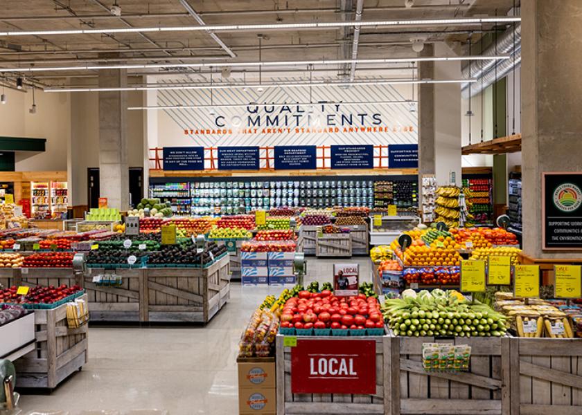 Local is king at the newest Whole Foods Market in Washington, D.C.’s historic Walter Reed development, where certified organic, conventional and Sourced for Good produce, plus offerings from local farms, abound.