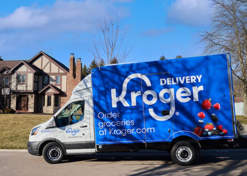 Kroger Delivery is offered as a convenient option for Father's Day celebrations.