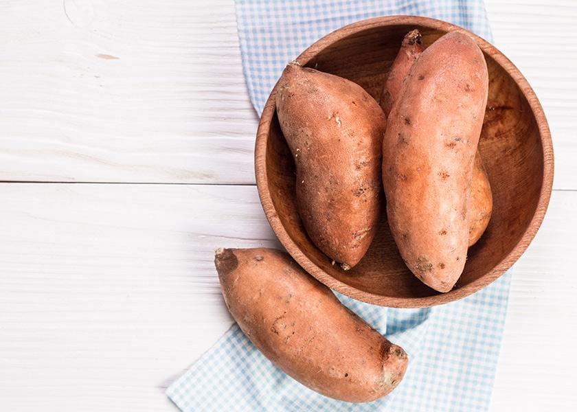 Sweetpotatoes are a rising star in the produce department.