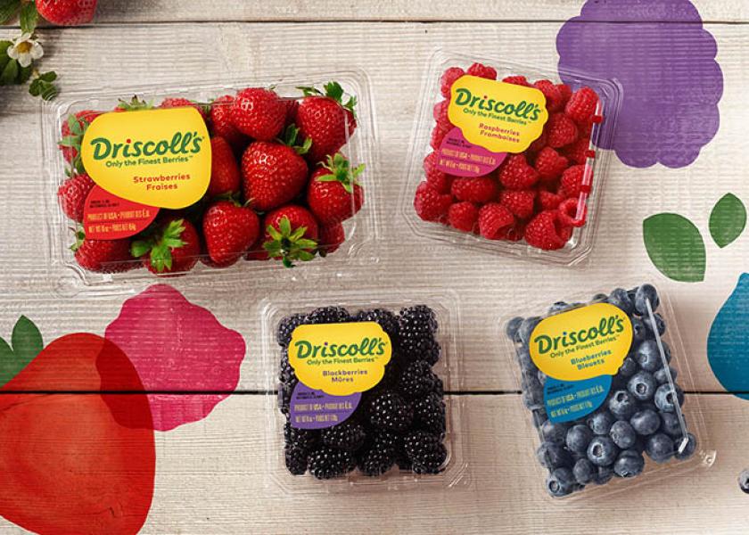 Driscoll's has secured a spot among the top 10 retail grocery brands based on data from Circana Integrated Fresh Market Advantage.