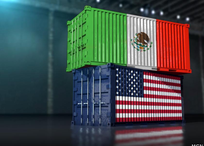 Mexico / U.S. shipping containers