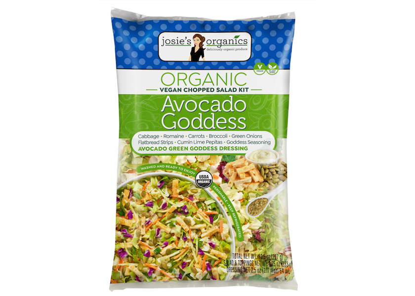 The Avocado Goddess chopped salad kit is one of five SKUs that will debut at the 2023 Organic Produce Summit.