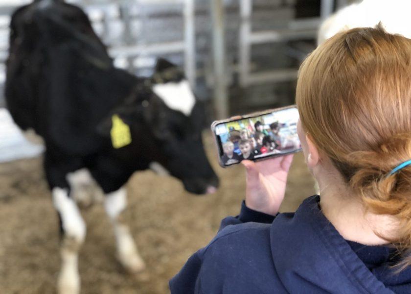 The free program, which impacted 1.2 million students worldwide last year, is a year-long, interactive learning opportunity that gives students an inside look at a dairy farm in the United States. 