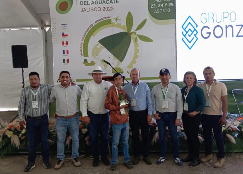 Grupo Los Cerritos won a sustainability award at the seventh annual Jalisco Avocado Congress in Ciudad Guzman, Mexico, in late August.