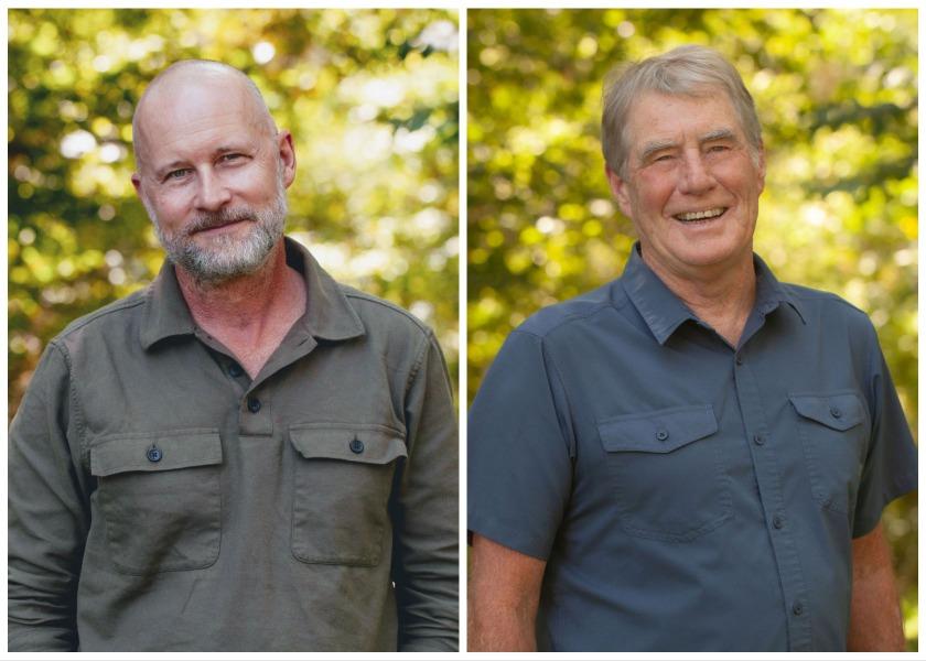 Longtime Equitable Food Initiative leaders Kenton Harmer (left) and Kevin Boyle will assume expanded roles to support the farmworker nonprofit's expanding reach and strategic goals. Photo courtesy EFI