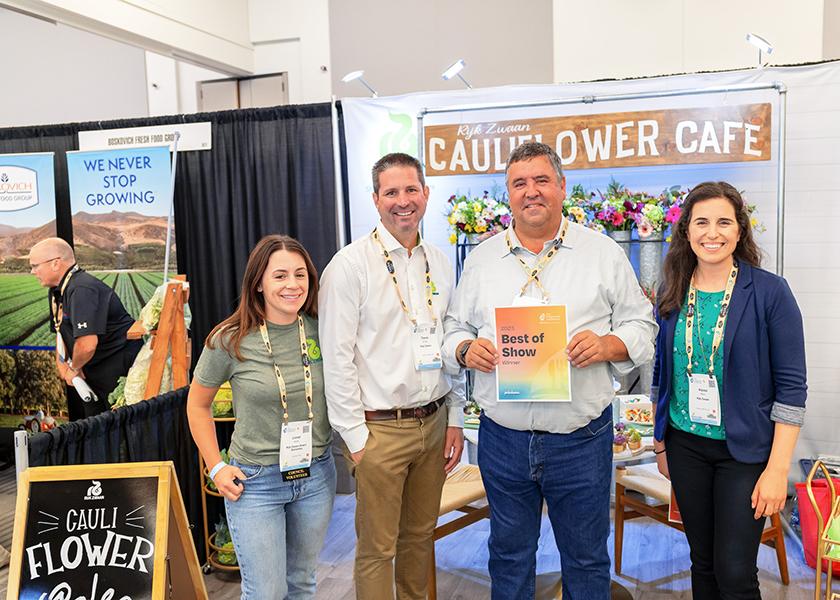 Rijk Zwaan was honored with the top spot, winning Best in Show. Sun Orchards, Califresh and Ocean Mist Farms also took home honors from this year’s IFPA Foodservice Conference in Monterey, Calif.   