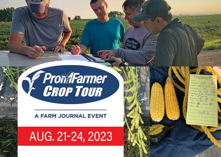 pro farmer crop tour 2023 live