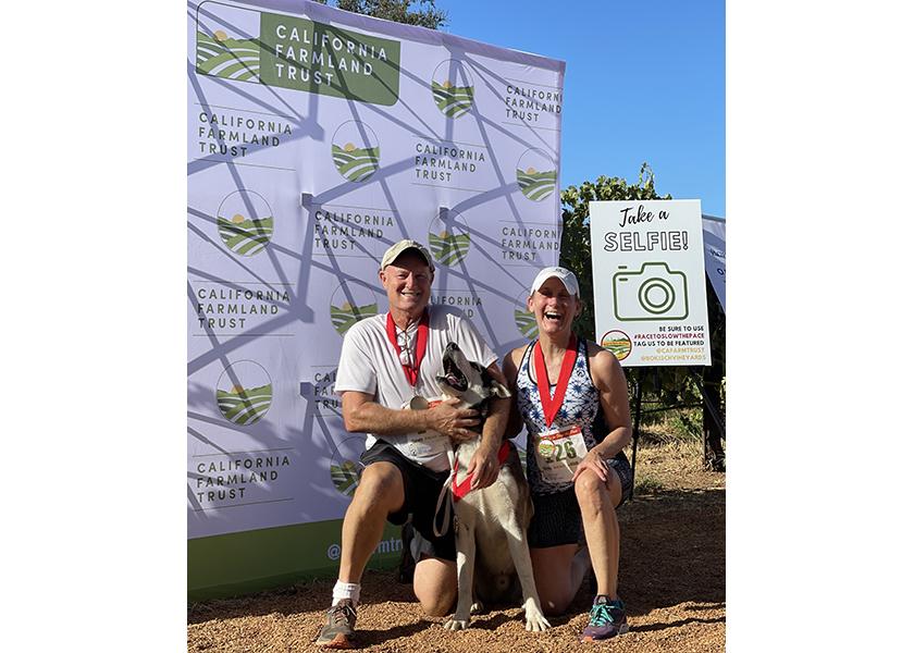 The Race to Slow the Pace 5K and 10K trail run in Lodi, Calif., on Sept. 17 is gathering support and donations benefitting California Farmland Trust.  