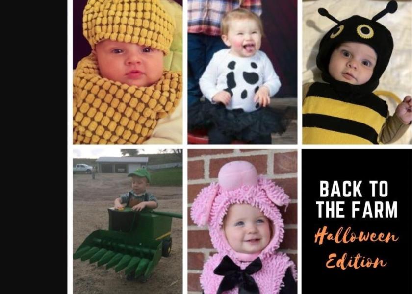 Happy Halloween from Farm Journal! Check out these costumes from Farm Journal kids that take you back to life on the farm. 