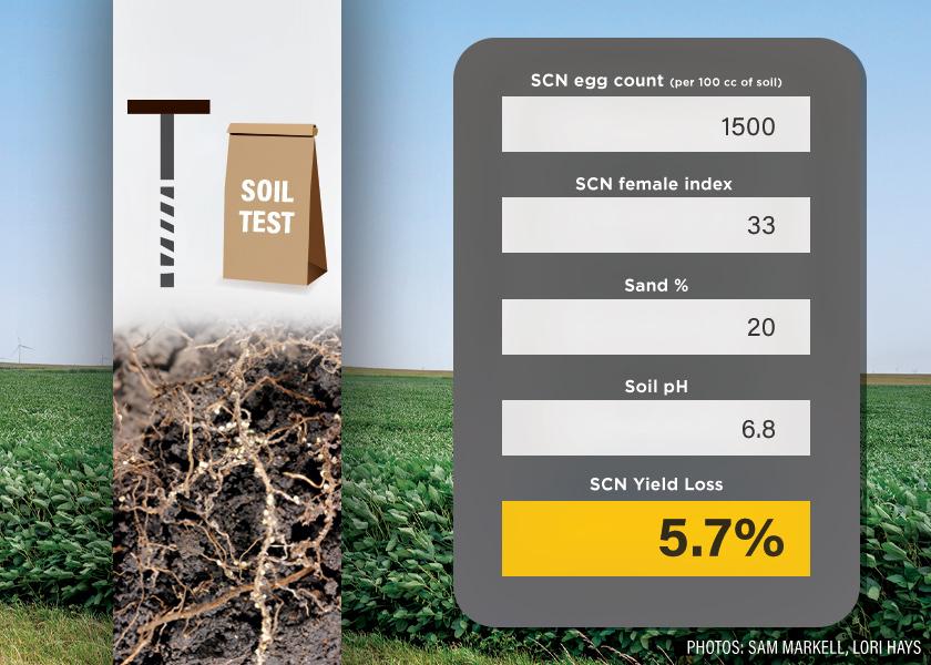 The online tool from the SCN Coalition is free and easy to use. It’s backed by research done on more than 25,000 university soybean research plots across the U.S.