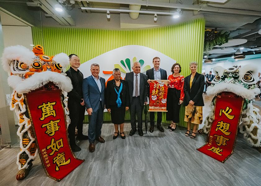 “Our Centre of Sales and Marketing Excellence is the gateway to all of our major markets ... and it was brilliant we could have our growers join us for this important event,” said Zespri CEO Dan Mathieson. 