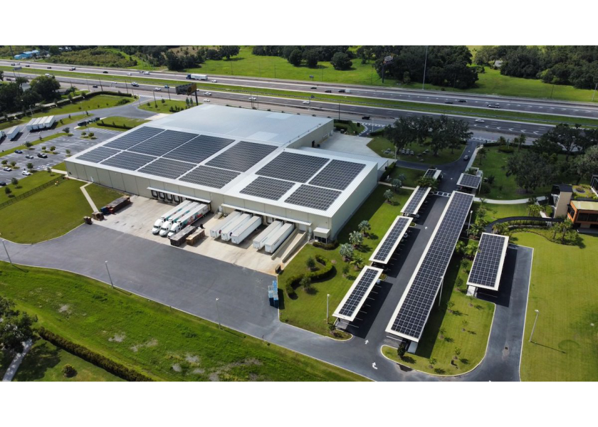 Wish Farms has completed a large solar project at its headquarters.