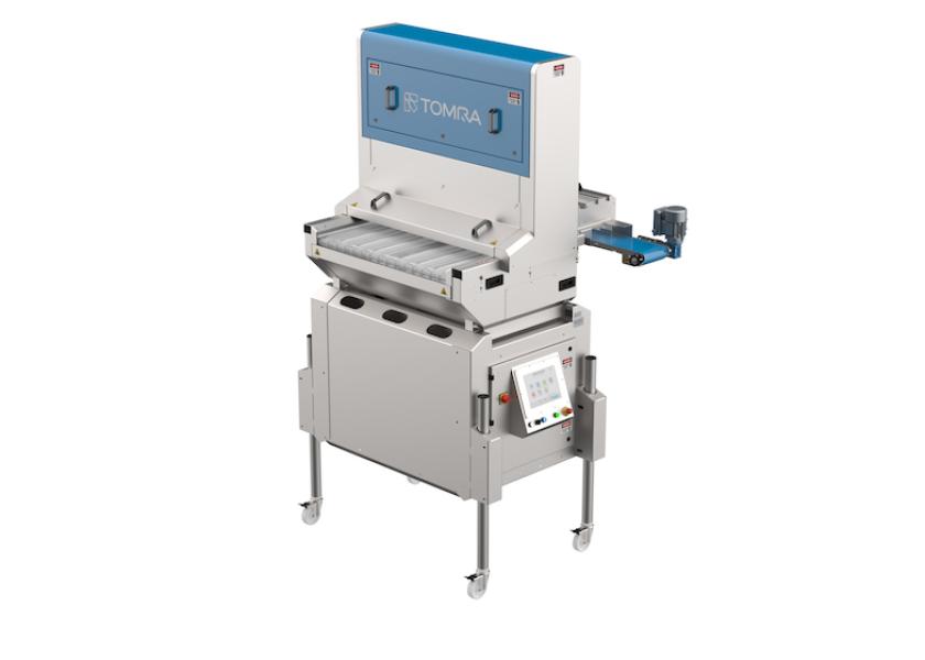 Pictured is the Tomra Neon pre-grader for machine-harvested fresh blueberries.