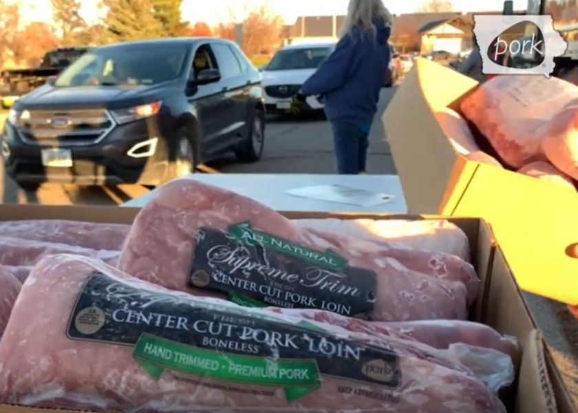 On Monday, Nov. 13—also World Kindness Day—the Cedar Rapids community was the focus of a “Thank You” celebration from Iowa’s pig farmers, for the support shown to those who work in bringing food from farm to table. 