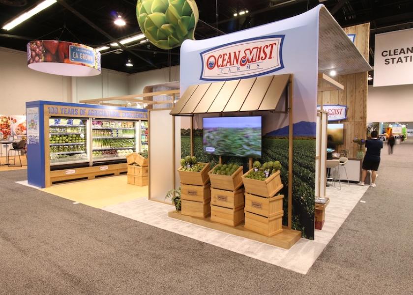 Ocean Mist Farms showcased a new booth at the International Fresh Produce Association's recent Global Produce and Floral Show.