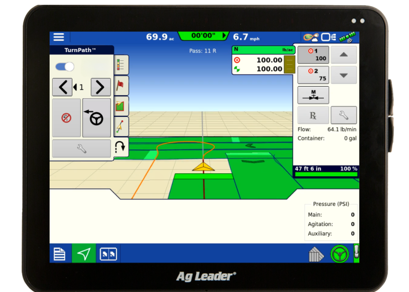 Ag Leader released its latest aftermarket autosteer solution, TurnPath, for its SteadySteer and SteerCommand Z2 assisted steering systems. The software update is available to users via a one-time unlock fee in the InCommand display.