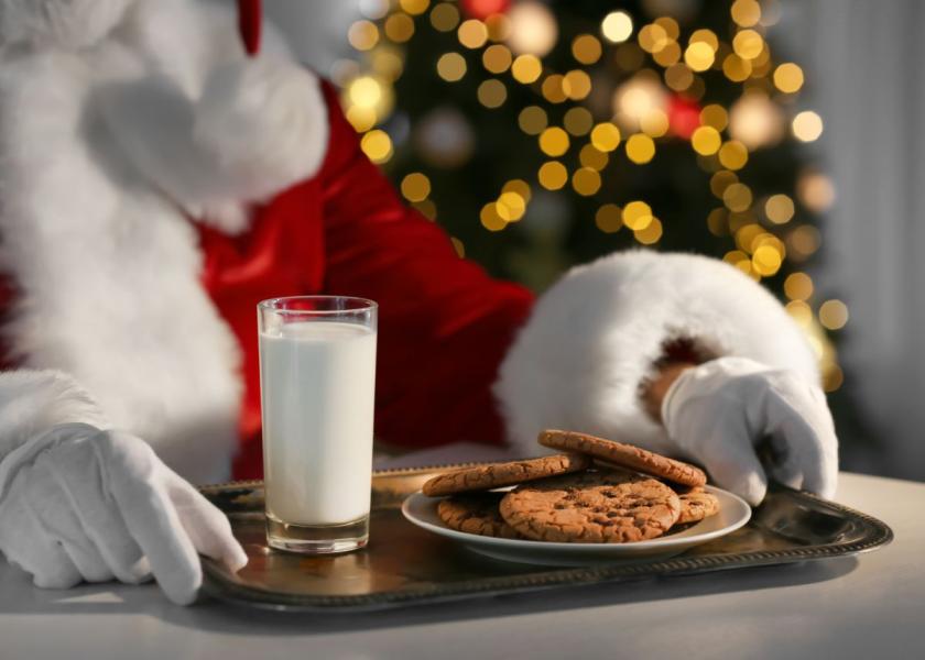 Whether it’s whole milk, 2%, eggnog or chocolate, Santa sure loves to drink the good stuff – real milk from real, hardworking dairy farm families.
