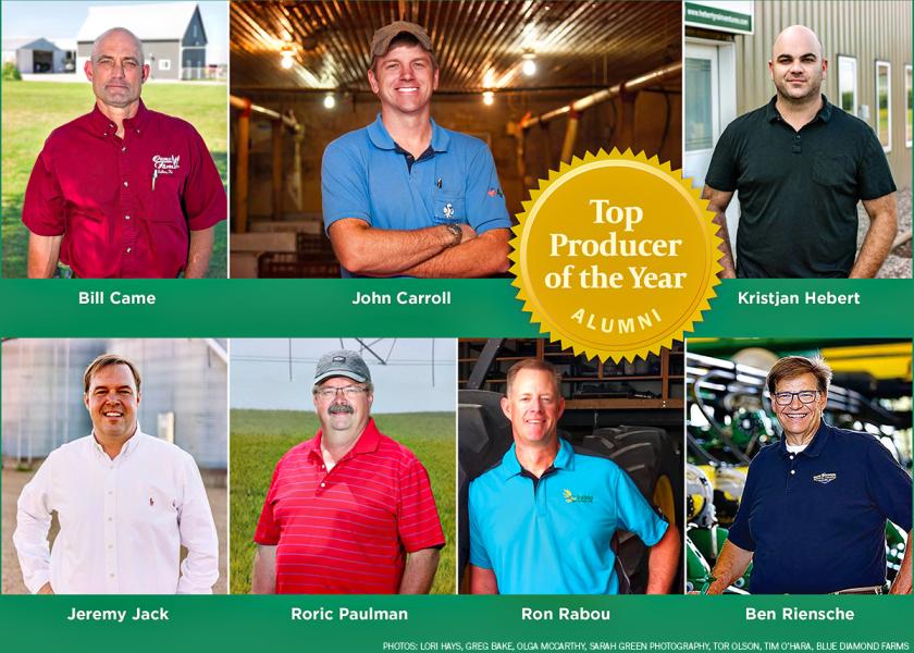 We asked some of our previous Top Producer of the Year awardees to share a bit about what’s happening on their farming operations — looking at both the past year and out on the horizon. 

