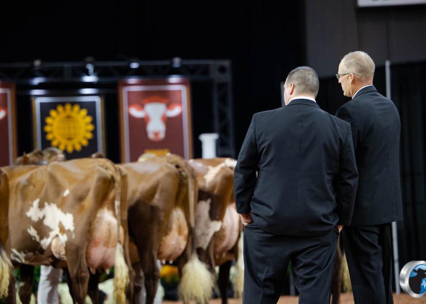 And the judges for World Dairy Expo 2024 are...