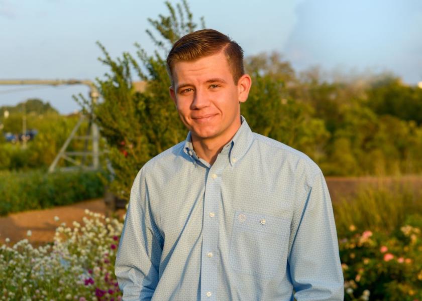 John Reaves ended his Texas A&M Department of Animal Science Livestock Judging Team career as the high individual overall at the National Collegiate Livestock Judging Contest. 