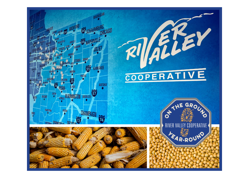 Headquartered in Davenport, Iowa, River Valley Cooperative is a full-service ag cooperative with annual sales in excess of $1.2 billion.
