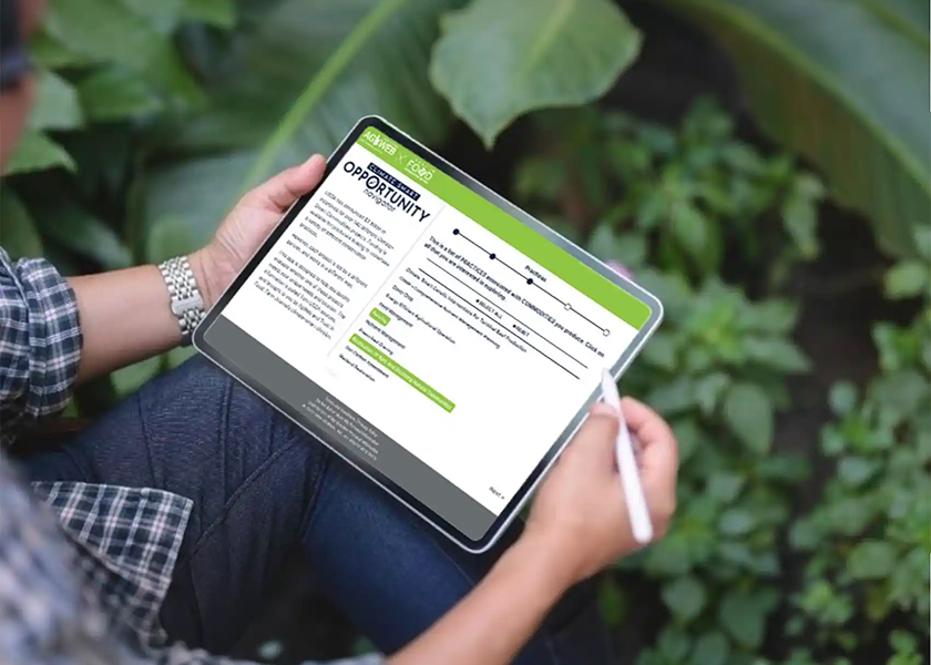 AgWeb and Trust In Food’s beta Climate-Smart Opportunity Navigator app seeks to match producers with USDA Climate-Smart Commodities grants tailored to their operation and interests. 