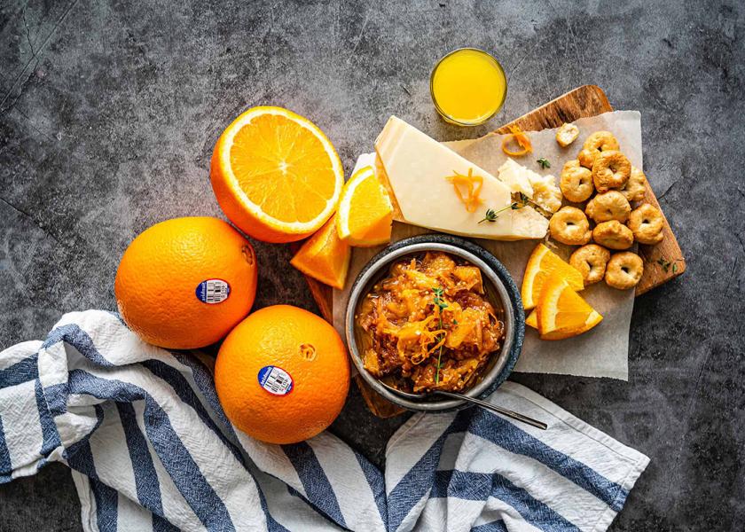 To get gatherings off to a sweet start, Sunkist recommends Orange and Onion Chutney, a sweet and salty combo.
