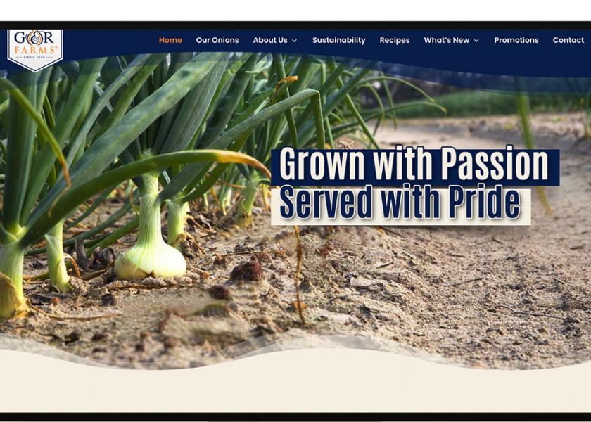 G&R Farms says its new website is part of its ongoing efforts to connect with today’s buyers and consumers and share knowledge that helps everyone understand where food comes from and the responsibility shared in production and consumption.