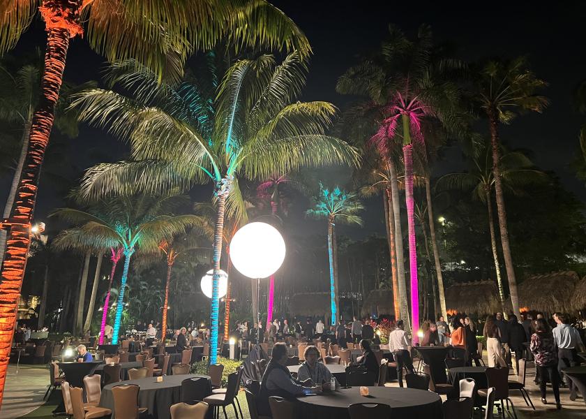 GOPEX 2024's full schedule of fun, sun, networking opportunities, BizMatch and an innovation-filled expo floor also included a colorful evening poolside reception Jan.23 at the Seminole Hard Rock Hotel and Casino in Hollywood, Fla.