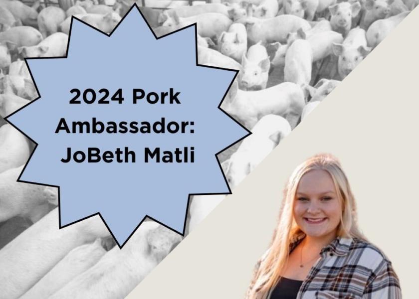 JoBeth Matli has worked for Borgic sow farm in Nokomis, Ill., since she was 14 years old. 