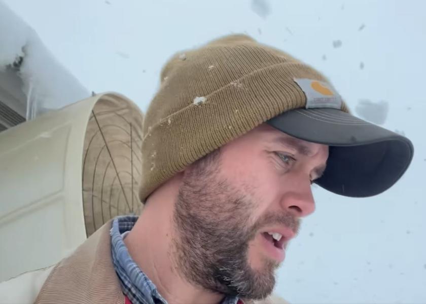 “This weather is going to kill me,” Chad Bell, a pork producer from Viola, Ill., told his followers on social media when the second round of snow hit western Illinois at the end of last week. 