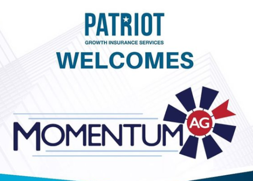Momentum Ag will offer crop, livestock, and health insurance products. The business has more than 50 employees, including 41 agents, and is licensed in all 50 states. 