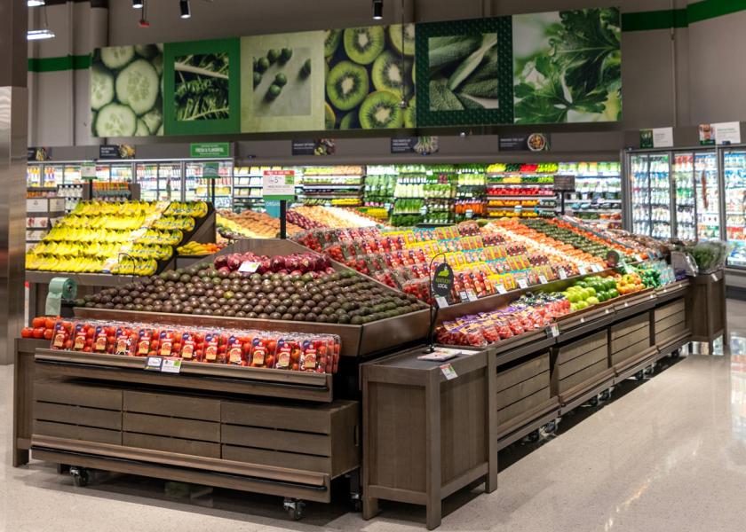 Fresh produce is shown at the first Publix store in Louisville, Ky.