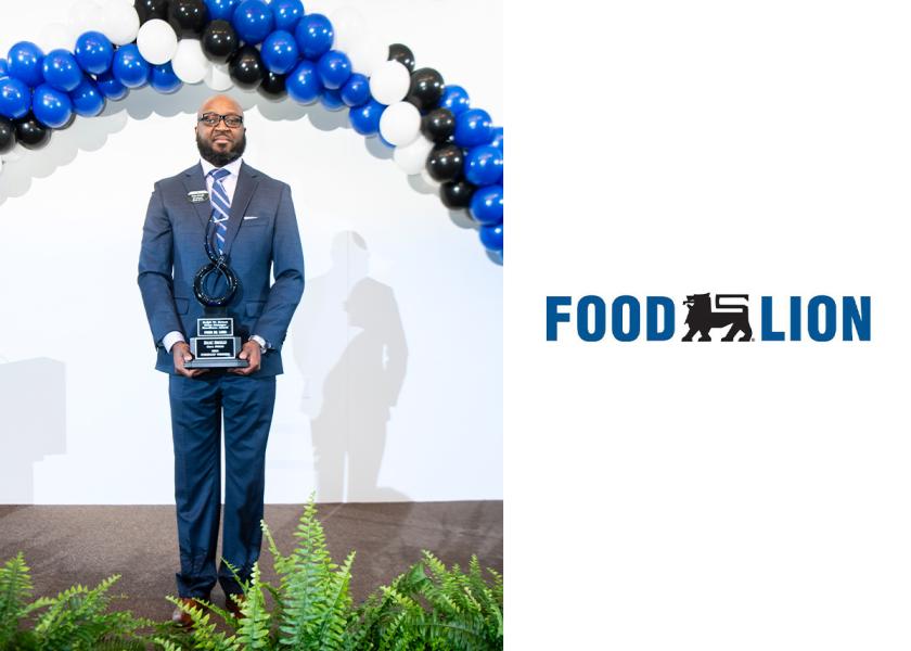 Isaac Smalls is Food Lion’s 2023 Ralph W. Ketner Store Manager Excellence Award winner.