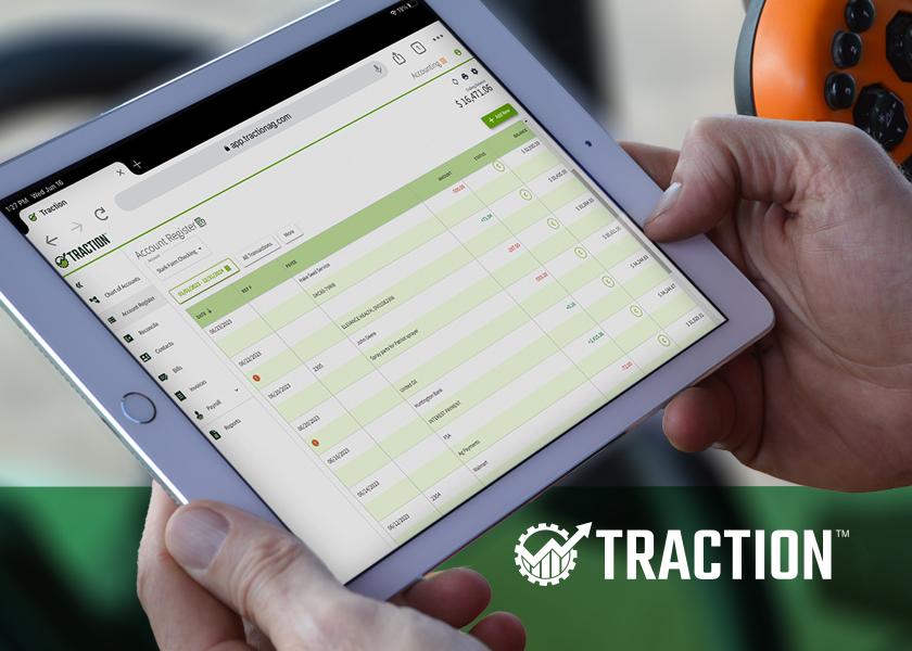 The team at Traction Ag is working to provide via its cloud-based farm accounting application a system that captures all the financial and field information farmers need to record and manage. 