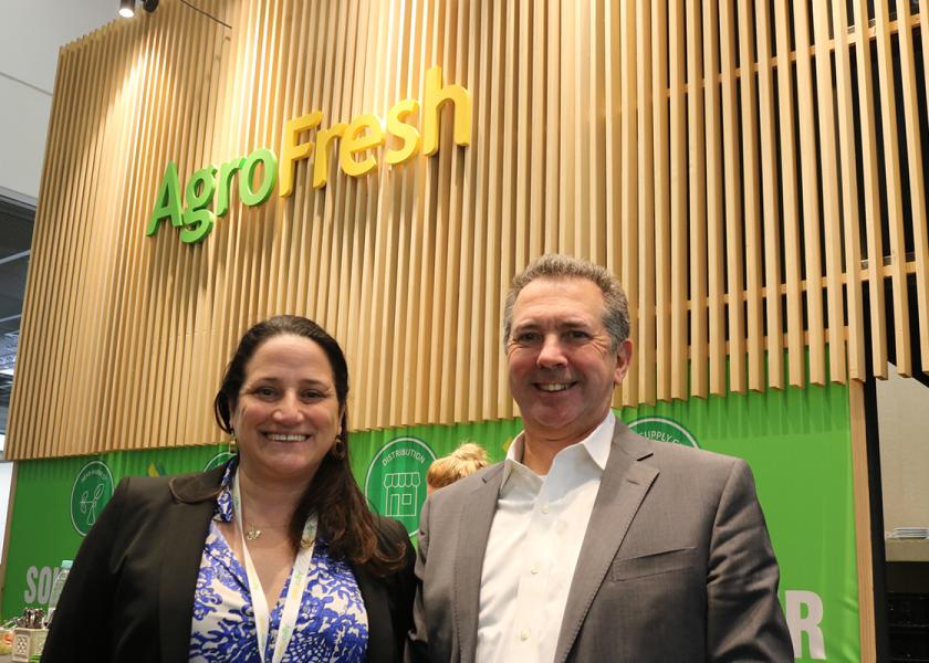AgroFresh’s mission is to help customers produce abundant, sustainable, quality fresh produce for all, said AgroFresh Global Marketing Director Amy Tranzillo and Commercial Director Narciso Vivot at Fruit Logistica in Berlin.