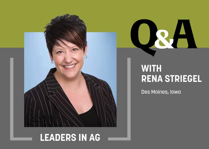 Rena Striegel works directly with farmers, ag leaders, senior executives and entrepreneurs to identify and implement strategies that create growth and profitability.