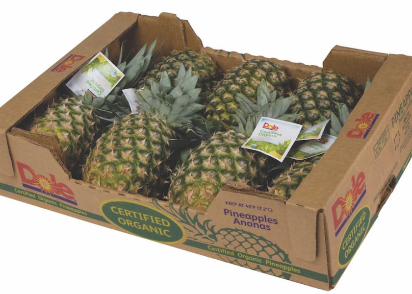 Dole Organic Fair Trade Certified Pineapples