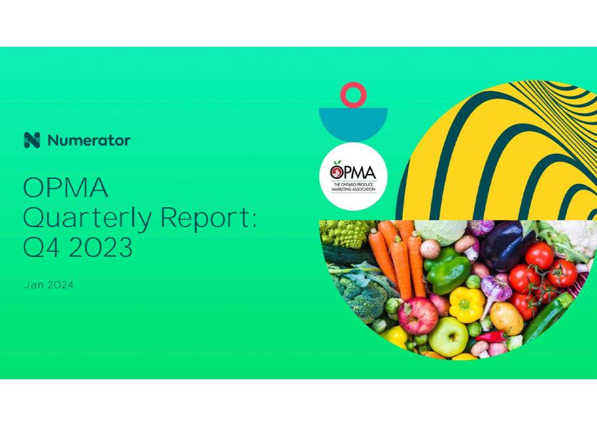 The OPMA partnered with Numerator to provide quarterly consumer insights and trends in Ontario shopper behavior by retail channel and category. 