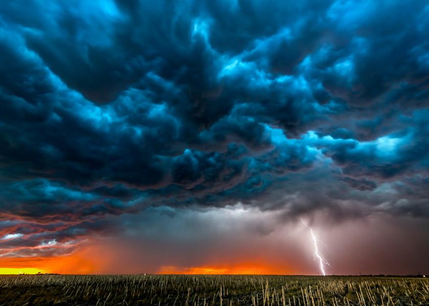 How can agriculture prepare for the storm clouds that may roll in?
