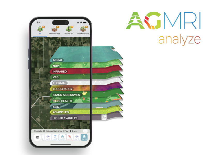 The company says AGMRI Analyze will help growers narrow down what might be limiting their crops’ yield and help them make more informed decisions for next year. 