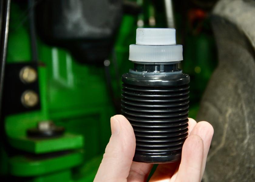 Oil test kits are available at most farm equipment dealerships. Use a suction hose supplied with the kit, or grab a sample during an oil change to keep track of your engines’ internal health.