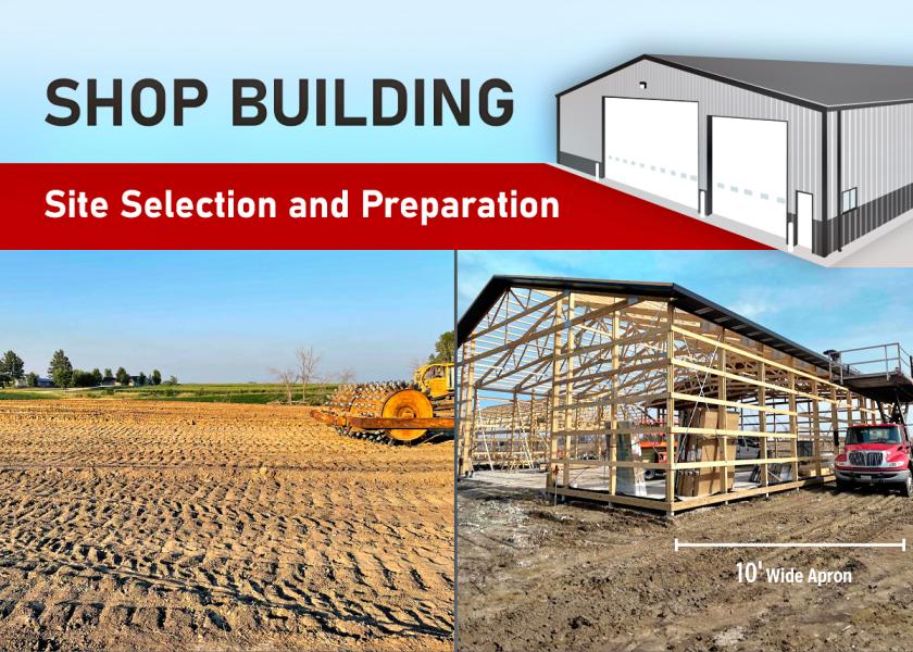 Locate your dream farm shop for the next generation and prepare a building pad to match.