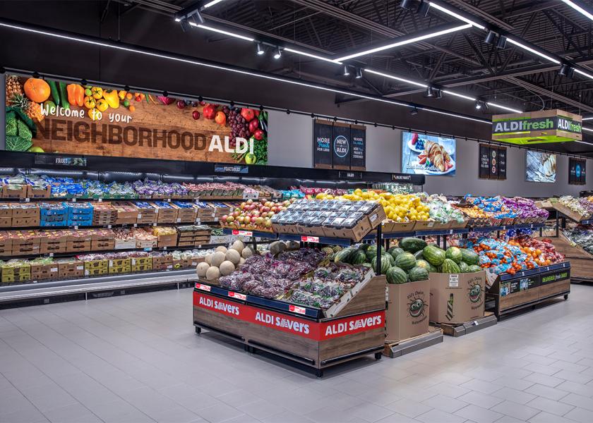 Aldi says it plans to add 800 stores by 2028, including both new stores and conversions. The company says it will invest more than $9 billion over the next five years for its national expansion. 