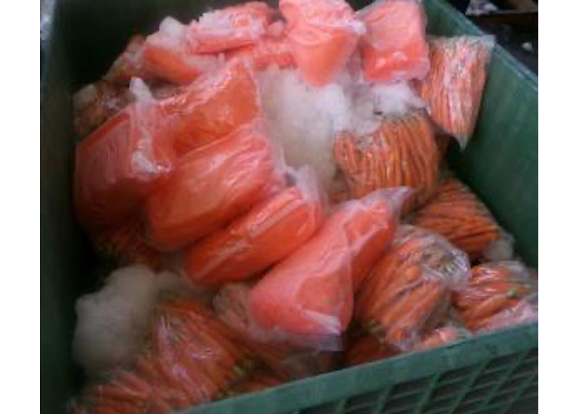 U.S. Customs and Border Protection officers at the Otay Mesa Commercial Facility on March 17 interdicted packages of methamphetamine concealed within a shipment of carrots.
