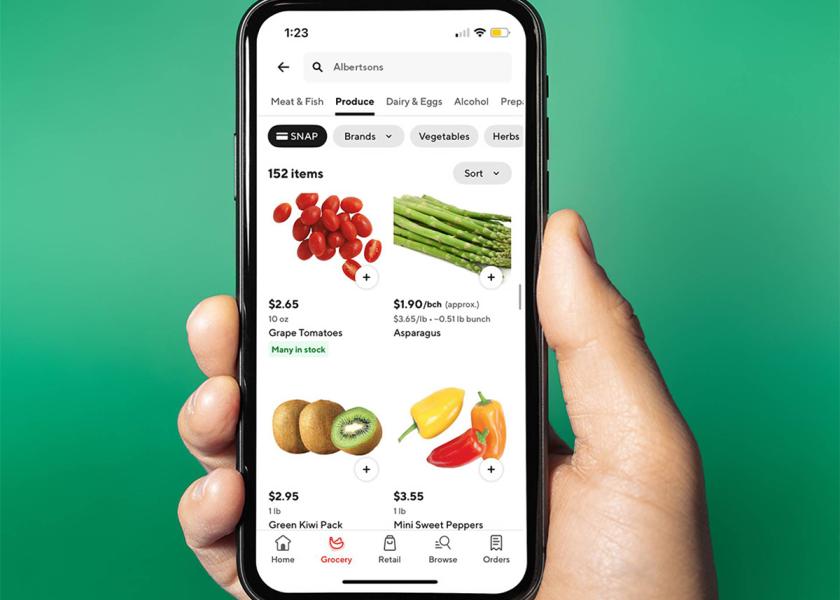 With the newest additions, over 6,000 locations nationwide will support SNAP/EBT payment capabilities on DoorDash for on-demand delivery of eligible grocery items, the company says.